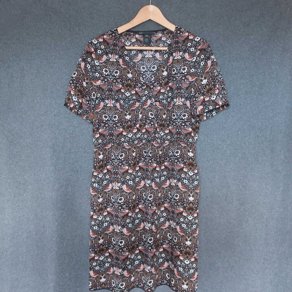 *SOLD*Marc by Marc Jacobs M Strawberry Thief Bird William Morris Art Print Dress